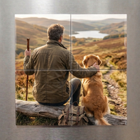 Puzzle-Fotomagnete · 4er Set