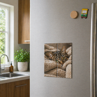 Puzzle-Fotomagnete · 4er Set