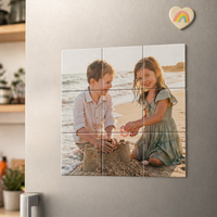 Puzzle-Fotomagnete · 9er Set
