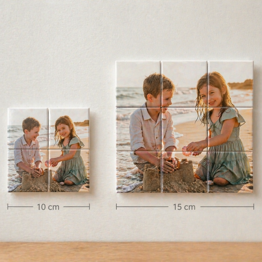 Puzzle-Fotomagnete · 9er Set